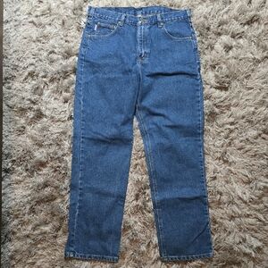 Carhartt Blue Denim Jeans. Never Worn. Mens Size 36x32 Traditional